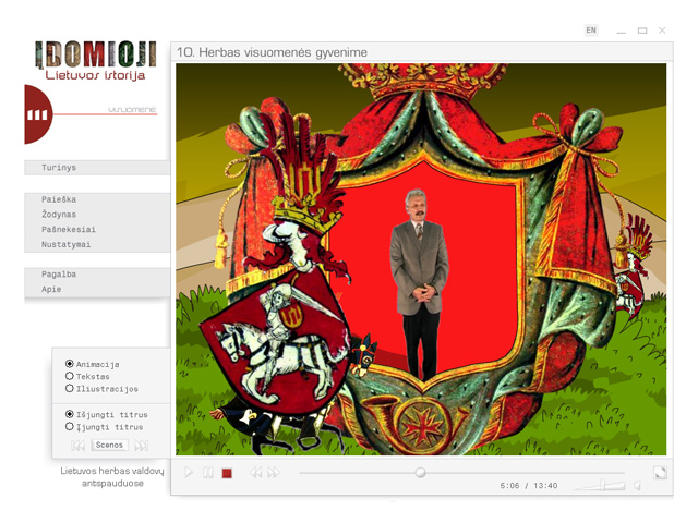 �domioji istorija. Visuomen�